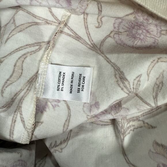 Spartina 449 Floral Stefanie Turtleneck Harbor River Shirt Top Plus Size XXL - Picture 6 of 8